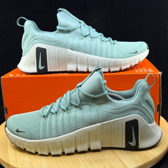 Nike Free Metcon 6 Cannon Light Silver Blue FJ7127-007 Men's Size 11.5 Shoe